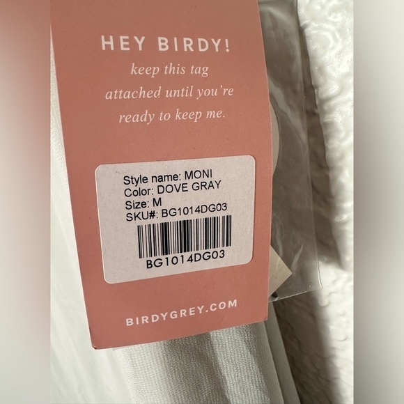 Birdy Grey Moni Convertible Dress in Chiffon Dove Gray - Picture 4 of 6